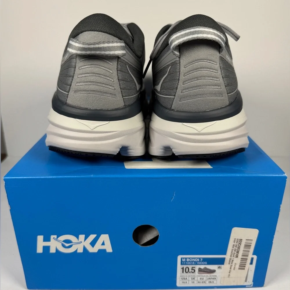 Size 10.5 - Hoka One One Bondi 7 Wild Dove - Picture 3 of 8